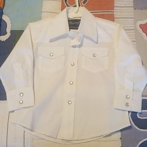 Wrangler toddler button down